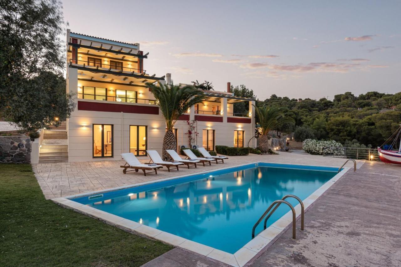 Agia Marina  Aphaia Villa & Residences Aegina מראה חיצוני תמונה