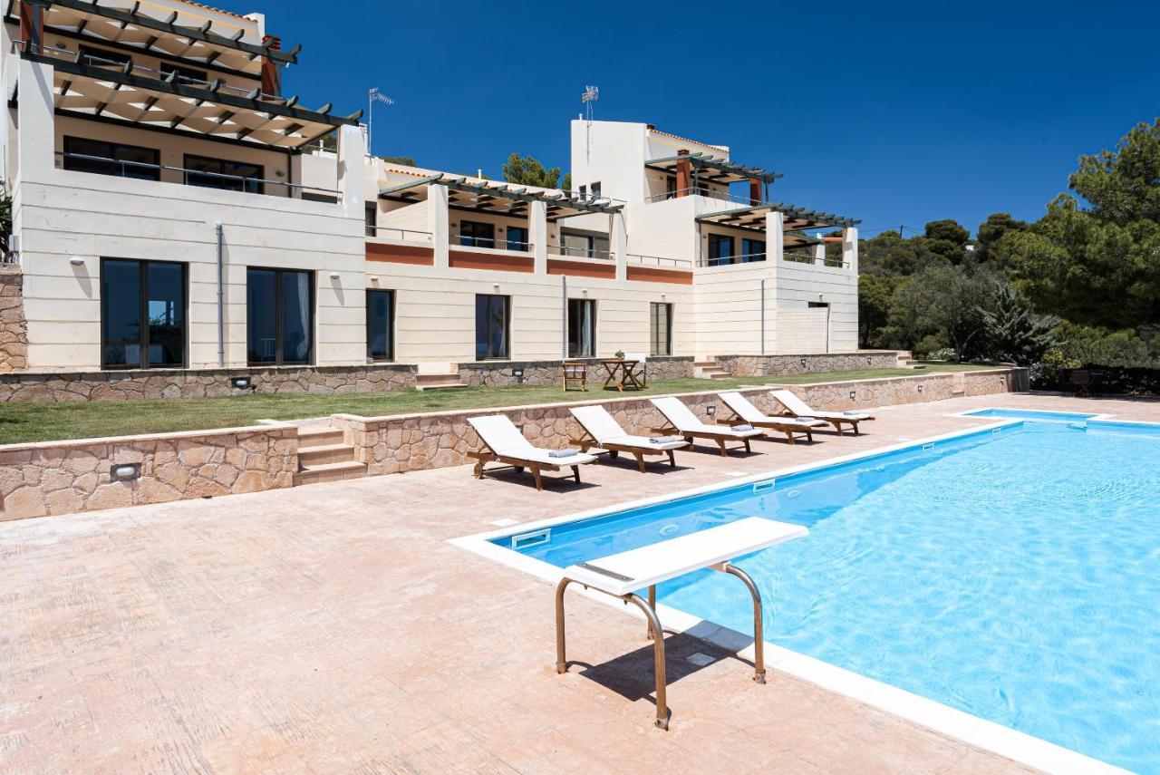Agia Marina  Aphaia Villa & Residences Aegina מראה חיצוני תמונה
